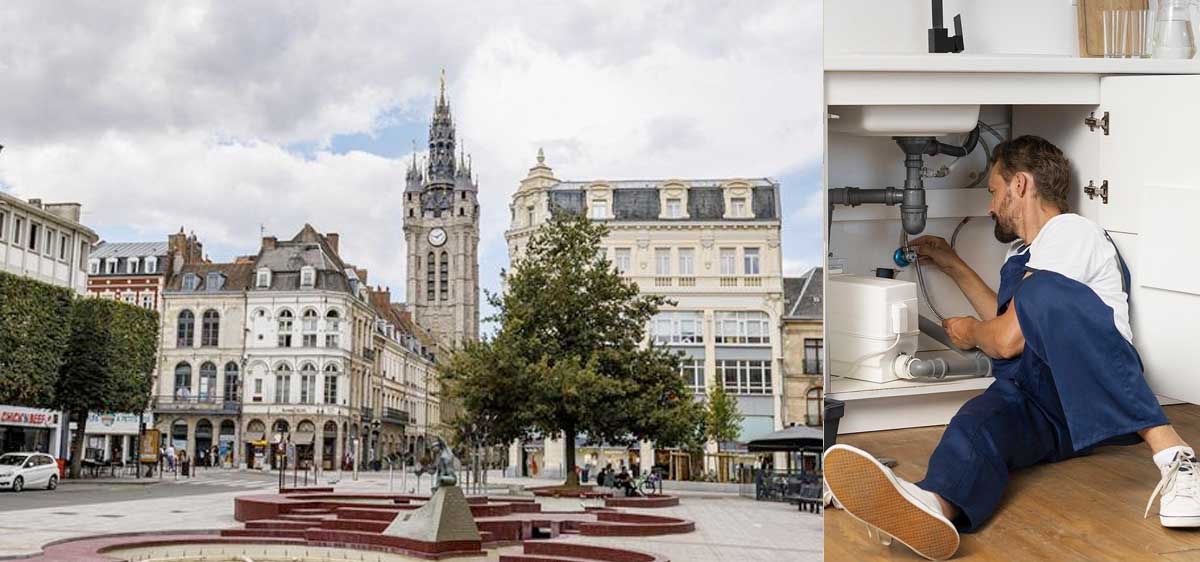 Plombier Douai (59500)