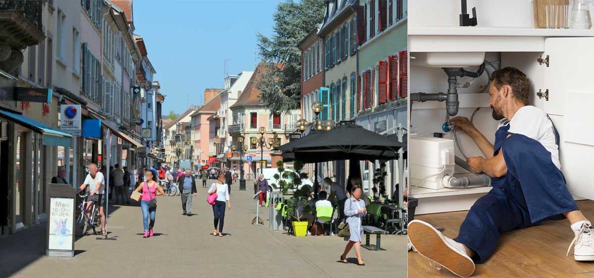 Plombier Sarreguemines (57200)